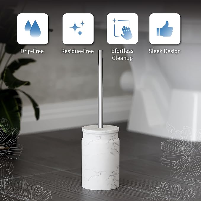 Toilet Brush and Holder Set - Image 6