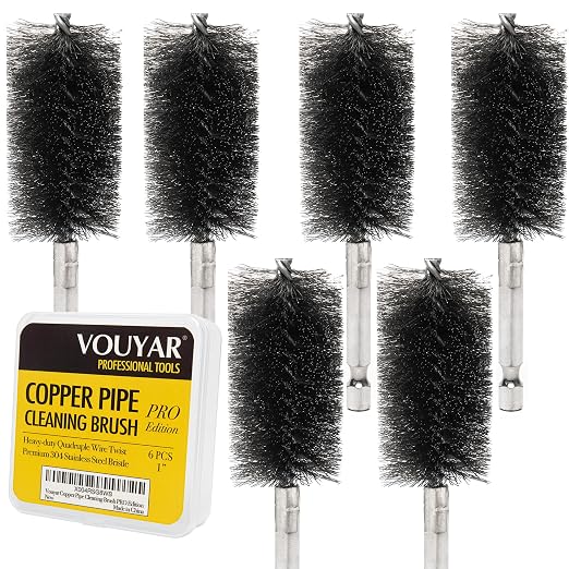 Quadruple Wire Twist Professional ID Copper Tube Pipe Cleaner by VOUYAR%C2%AEProfessionalTools