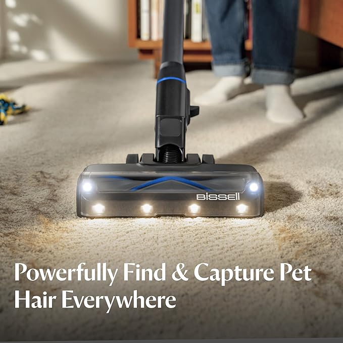 Bissell PowerClean FurGuard 280W Self-Standing Cordless Vacuum w/Self-Cleaning - Image 2