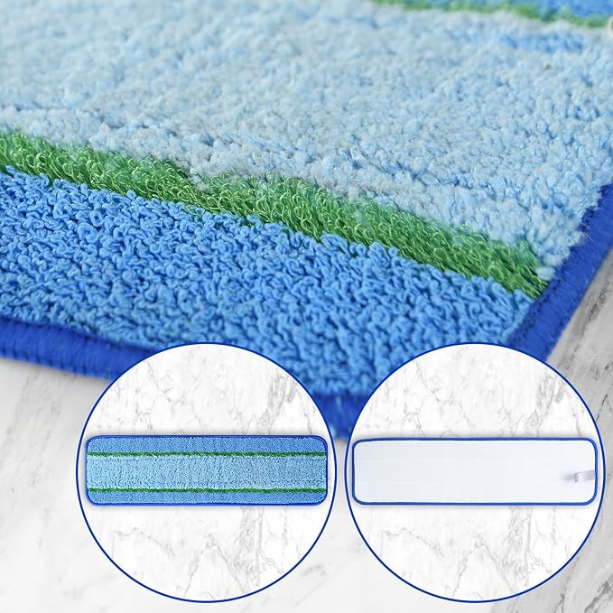 8 Pack Mop Pads Replacement for Bona Family of Mops, Washable & Reusable - Image 3