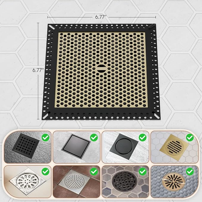 Not Moving Shower Drain Hair Catcher, Effective Hair Catcher Shower Drain - Image 3