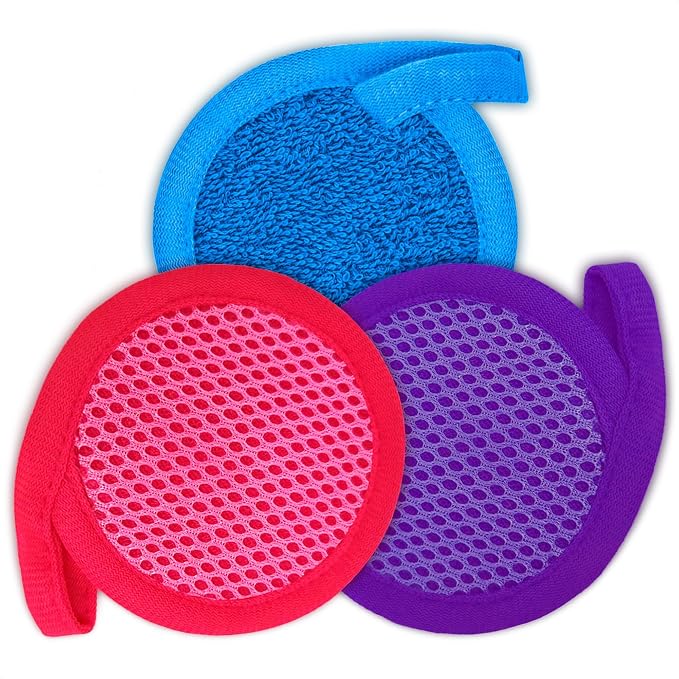 Makeup Remover Cloth Exfoliating Face Scrub by BURIUS
