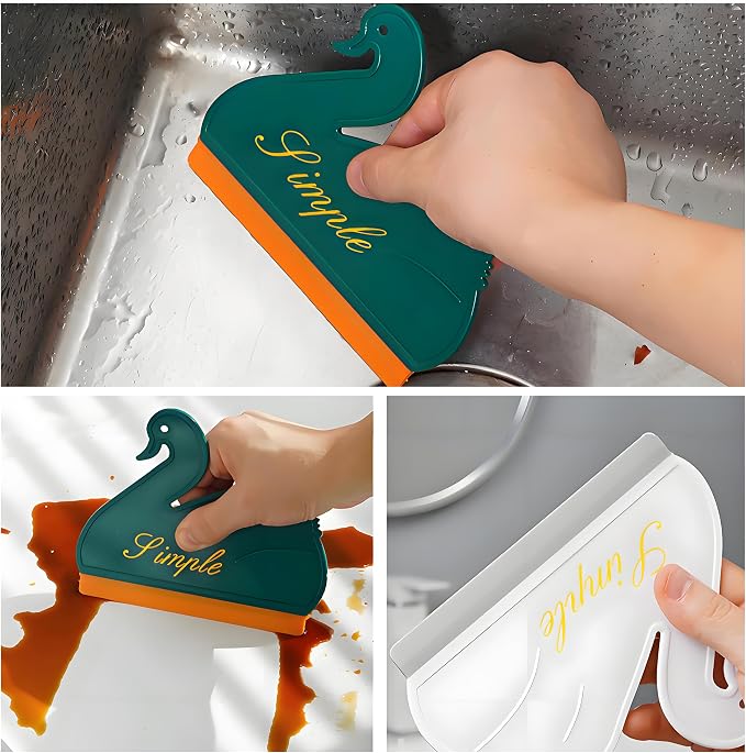 Squeegee Bathroom Glass Door Cleaning Scraper - Image 6