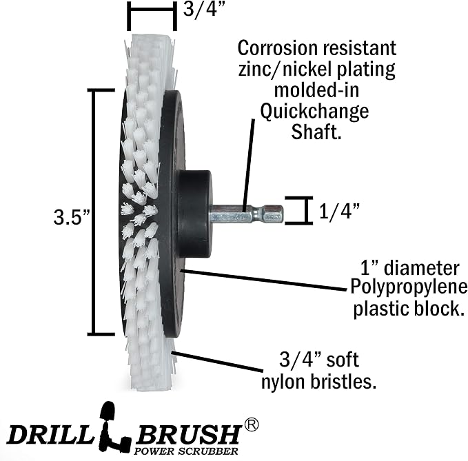 Drillbrush Multi-Surface Drill Brush Attachments Set - Image 6
