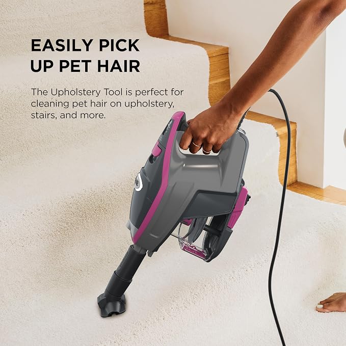 Shark HV371 Rocket Pro DLX Corded Stick, Removable Hand Vacuum, Advanced Swivel - Image 5
