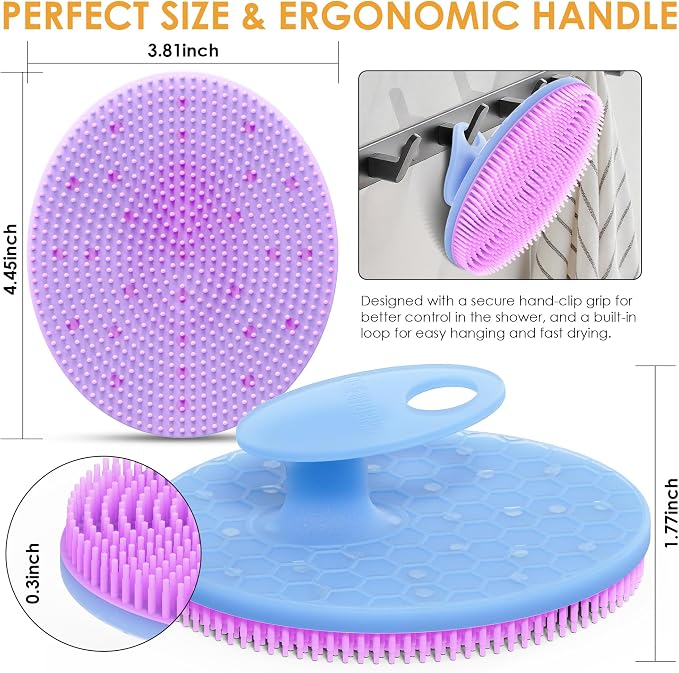 INNERNEED Magnetic Silicone Body Scrubber - Image 2