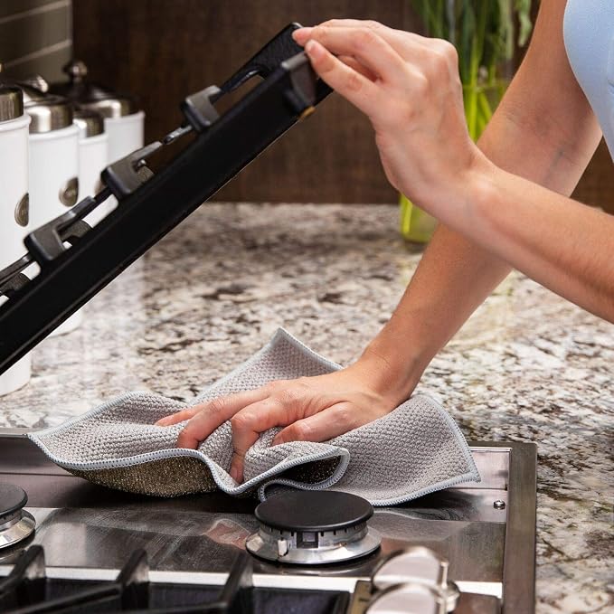 Microfiber Wholesale Dish Cloths | Scrubs & Cleans: Dishes, Stove Tops | Easy - Image 7