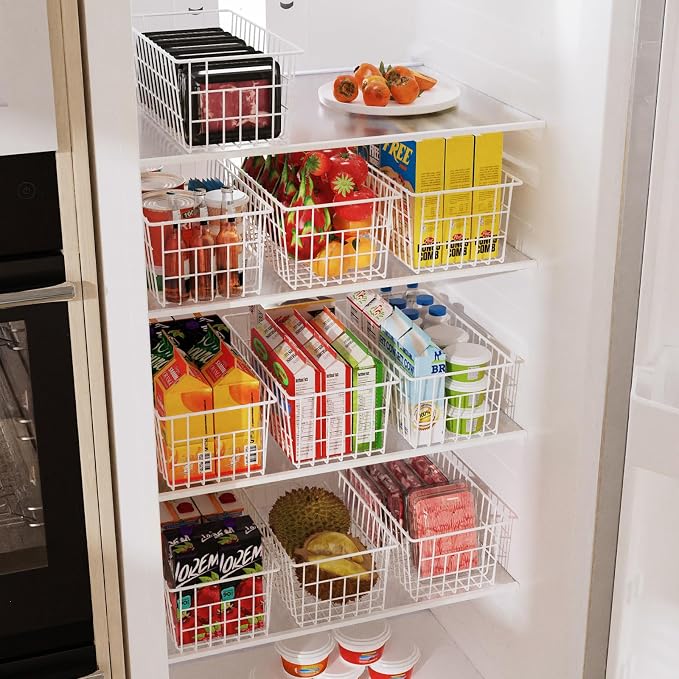 Orgneas Freezer Organizer Bins, Upright Freezer Basket Drawer Organizer Bins - Image 6