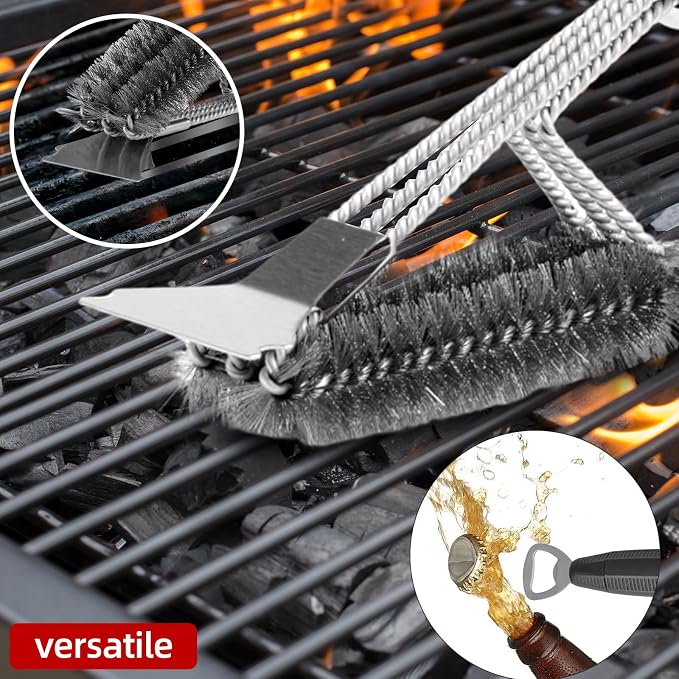 Grill Brush & Scraper BBQ Brush - Image 4