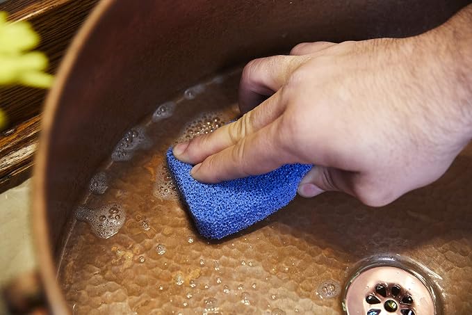 Sinkology SSCRUB-101-3 Breeze Non-Scratch and Odor Resistant Silicone Scrubber - Image 3