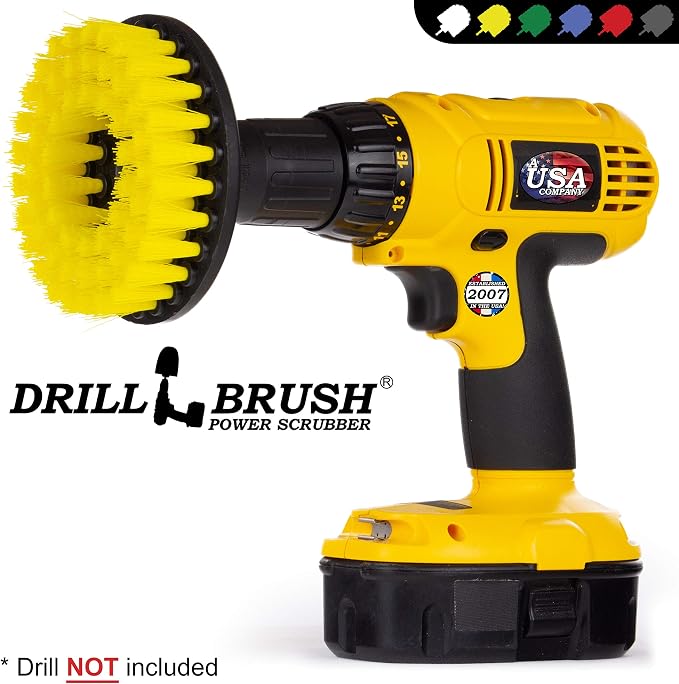 Drillbrush Bathroom Cleaning Drill Brush Attachment - Image 4
