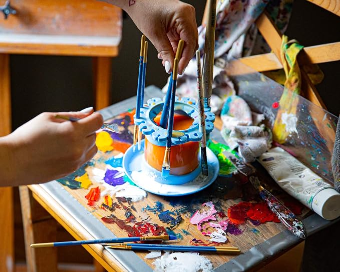 Paint Puck Ultimate Rinse Cup Paint Brush Cleaner - Image 7