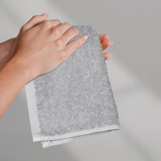 Amazon Basics Fast Drying Cotton Washcloths - Image 6