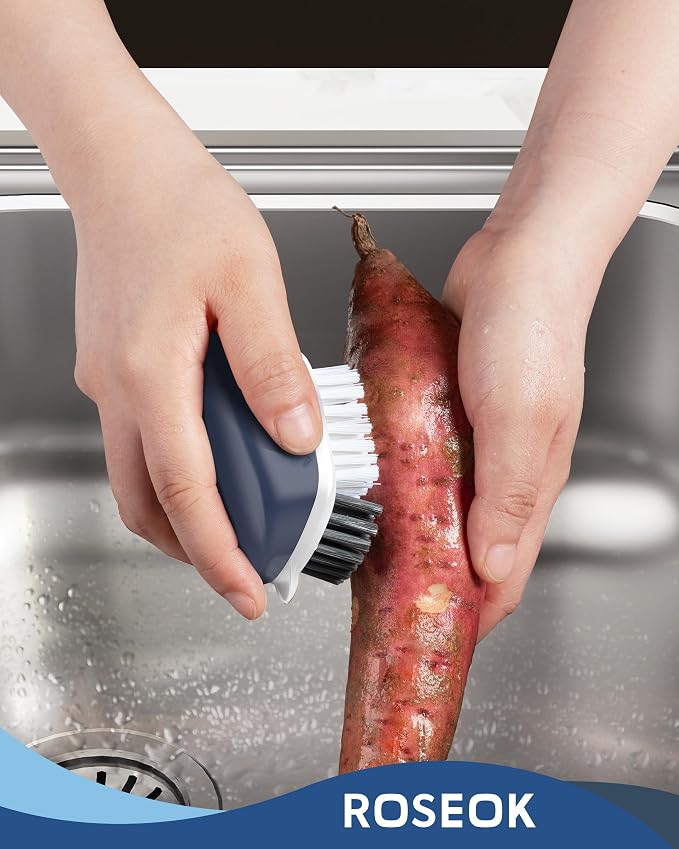 Potato Scrubber and Veggie Brush, Self-Standing Kitchen Brush - Image 6