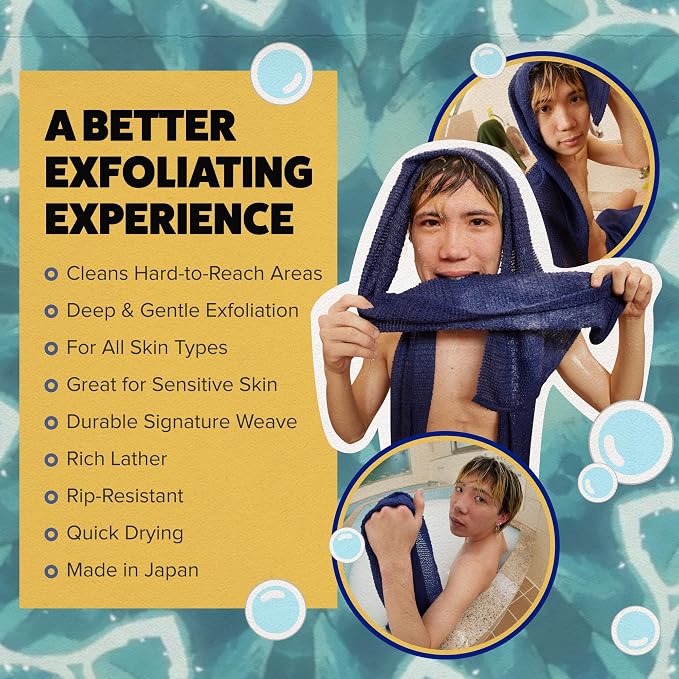 GOSHI Exfoliating Shower Towel - Image 3