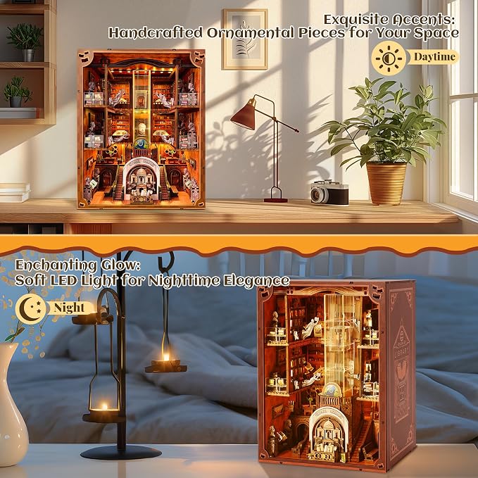 Book Nook Kit, Global Library Booknook - Image 5
