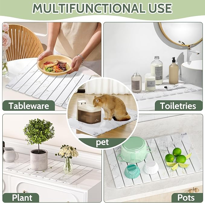 Stone Drying Mat for Kitchen Counter - Image 5