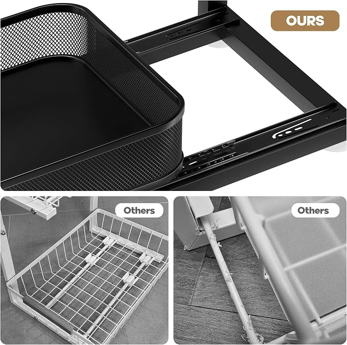 2-Pack 18.5 IN Depth Under Sink Organizer - Image 3