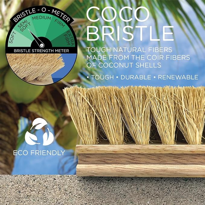 LOLA Deck Scrub Brush, Removes Dirt & Grime from Patios - Image 3