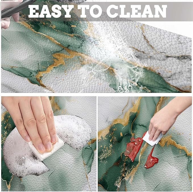 MCALK Marble Green Dish Drying Mat - Image 4