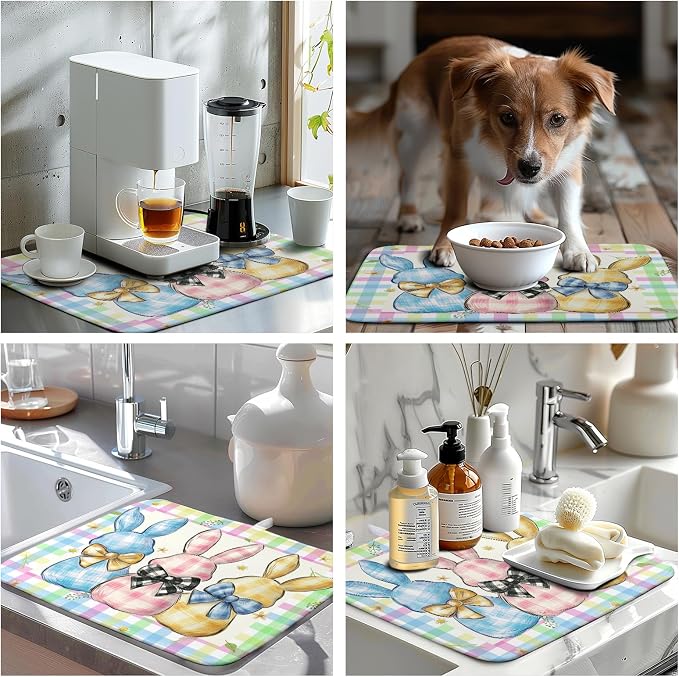 Easter Drying Mat for Kitchen Counter - Image 7