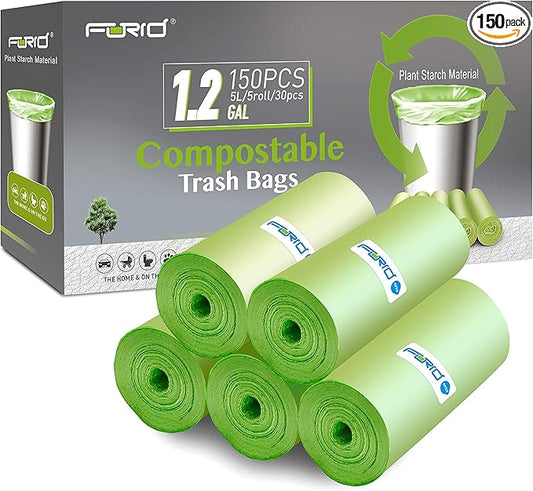 Compostable Trash Bags by FORID