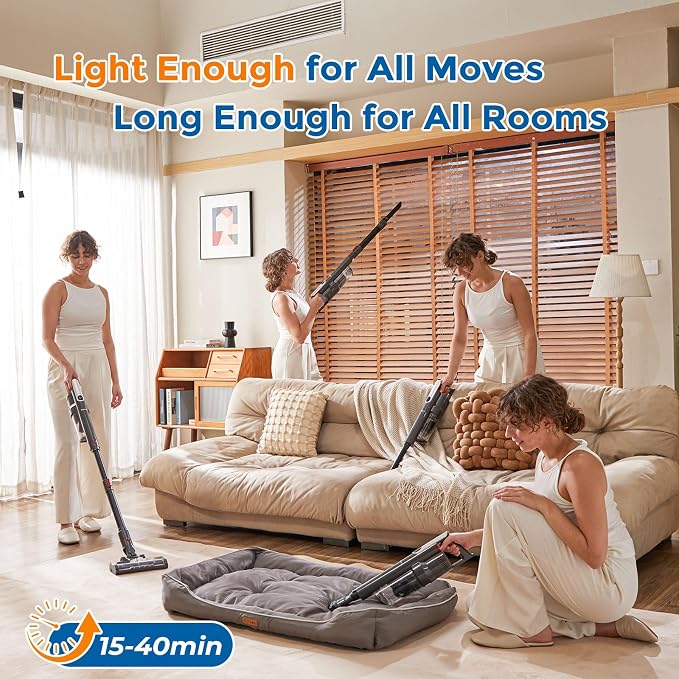 Cordless Vacuum Cleaner Ultra-Lightweight, Pet Vacuum Cleaners - Image 4