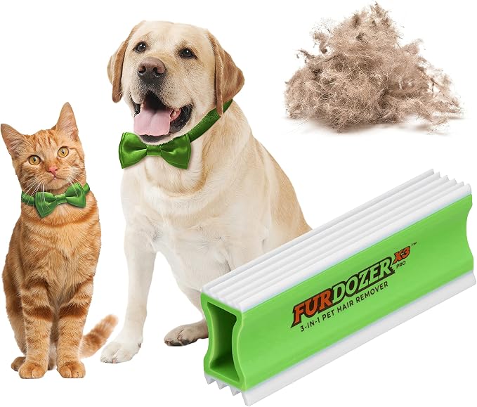 FurDozer Pet Hair Remover & Auto Detailing Tools by NeaterPetBrands