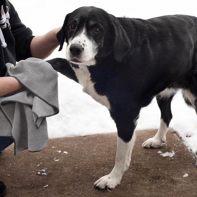 Ritz Premium Embroidered Microfiber Pet Towel, Highly Absorbent, Fast-Drying - Image 5