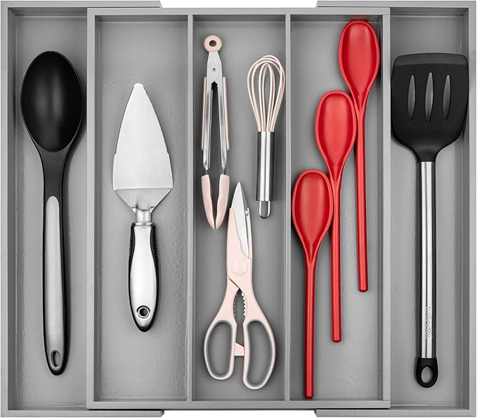 Purawood Kitchen Drawer Organizer by PURAWOOD