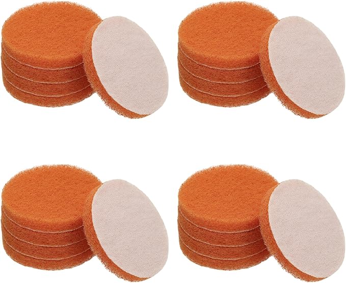 Power Scrub Pads, Scrubbing Pads 2000 Grits Scouring Discs by YELARXI