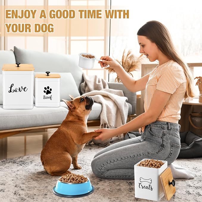 Metal Dog Treat Containers Set of 3 - Image 4
