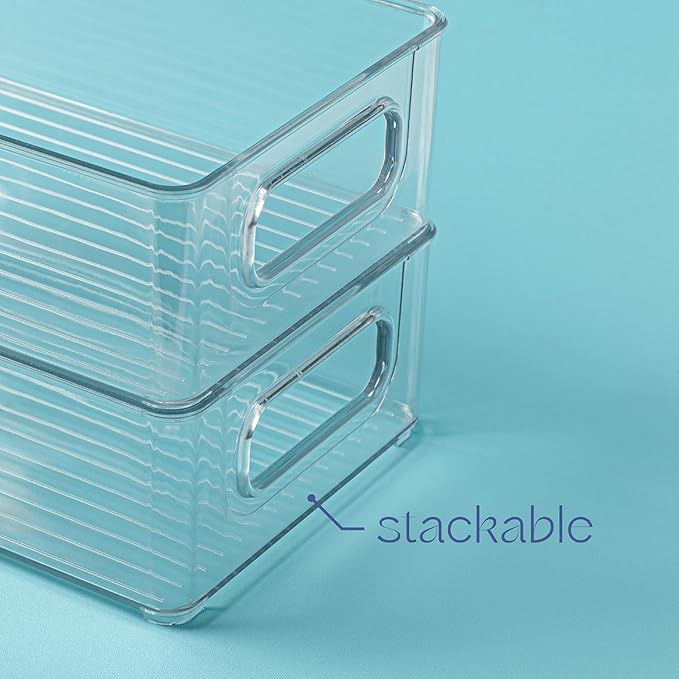 Plastic Food Storage Clear Container Bin - Image 4