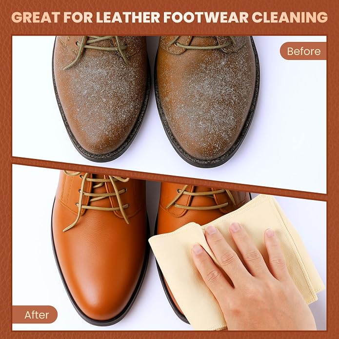 10 Pcs Shine Shoes Cloth Kit Polish Dauber Applicators Cleaning Leather Shoes - Image 4