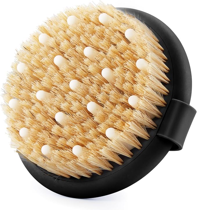 Dry Brushing Body Brush for Massage by Rafow
