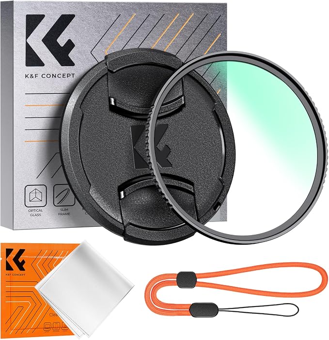 K&F CONCEPT 72mm MC UV Lens Protection Filter by KFCONCEPT