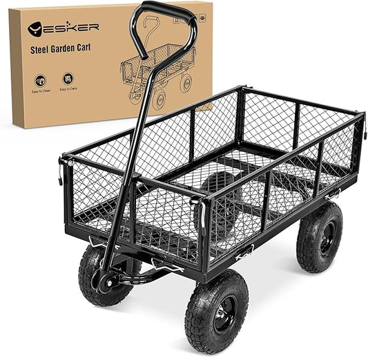 Yesker Steel Garden Carts by YESKER