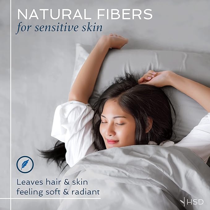 Hotel Sheets Direct 100% Viscose Derived from Bamboo Sheets Set Twin XL - Cooling Bed Sheets with 1 Pillowcase- Breathable, Moisture Wicking & Silky Soft Sheets Set- Navy Blue