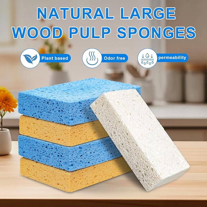 Extra Large Dish Sponges Kitchen - Image 2