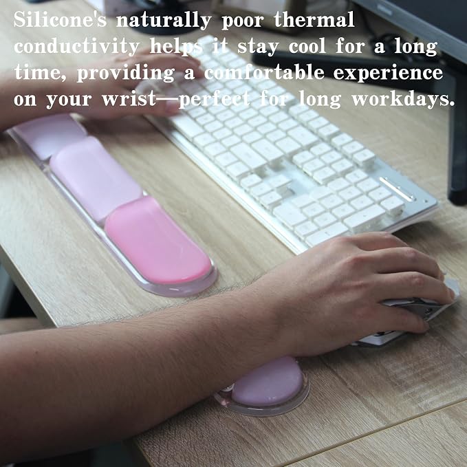 Ergonomic Cooling Gel Wrist Rest Pad - Image 5