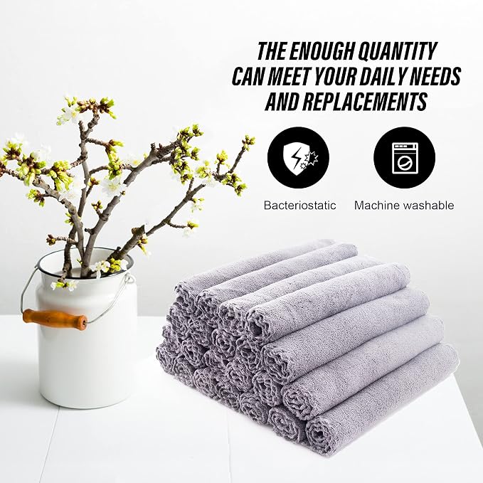 MOONQUEEN Ultra Soft Premium Washcloths Set - Image 5