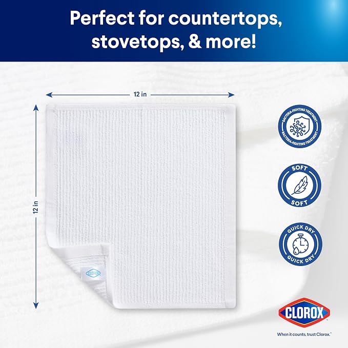 Clorox Ribbed Dishcloths - Image 2