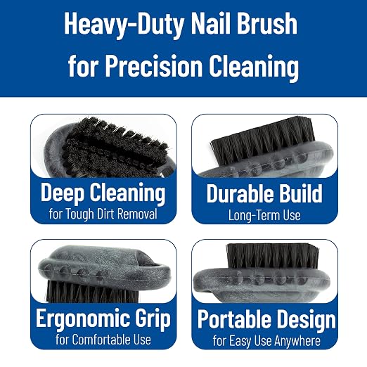 SPARTA 5 Inch Hand and Nail Brush - Image 4