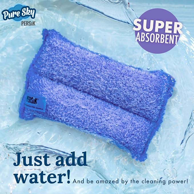 Pure-Sky Ultra Microfiber Cleaning Sponge – 2-in1, Combination - Image 6