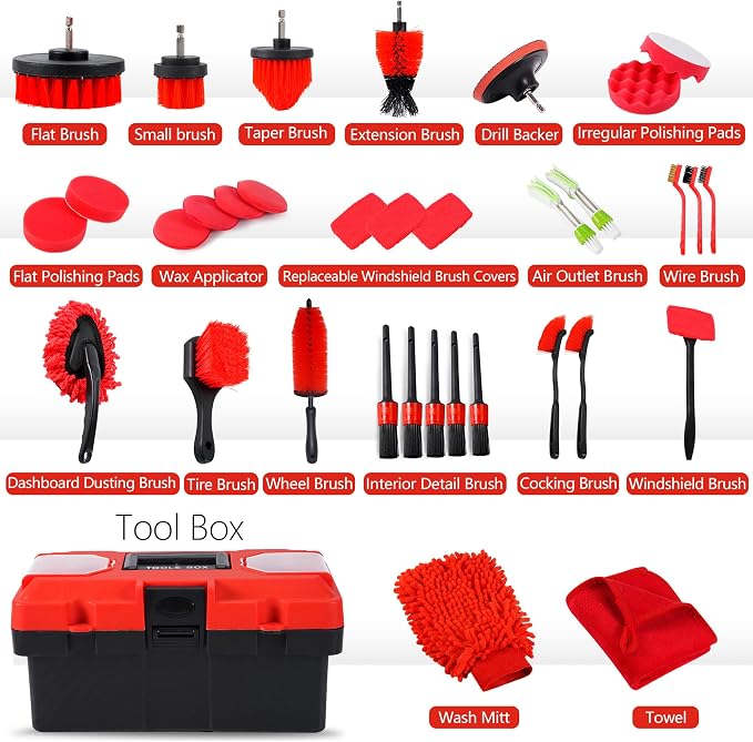 35Pcs Car Detailing Kit, Car Cleaning Kit - Image 2