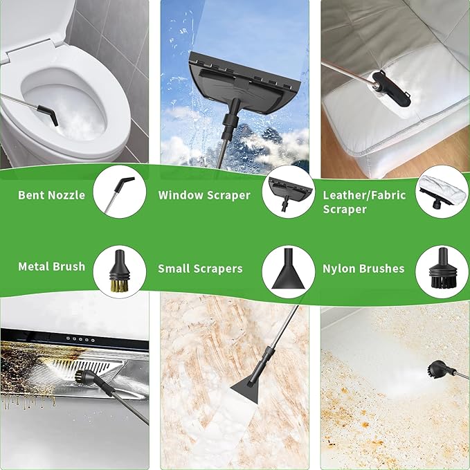 Handheld Steam Cleaner for Home, 2500W High Temperature Pressurized Machine - Image 7