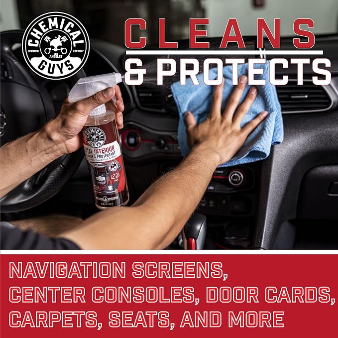 Chemical Guys SPI22516 Total Interior Cleaner & Protectant, 16 Fl Oz - Image 8