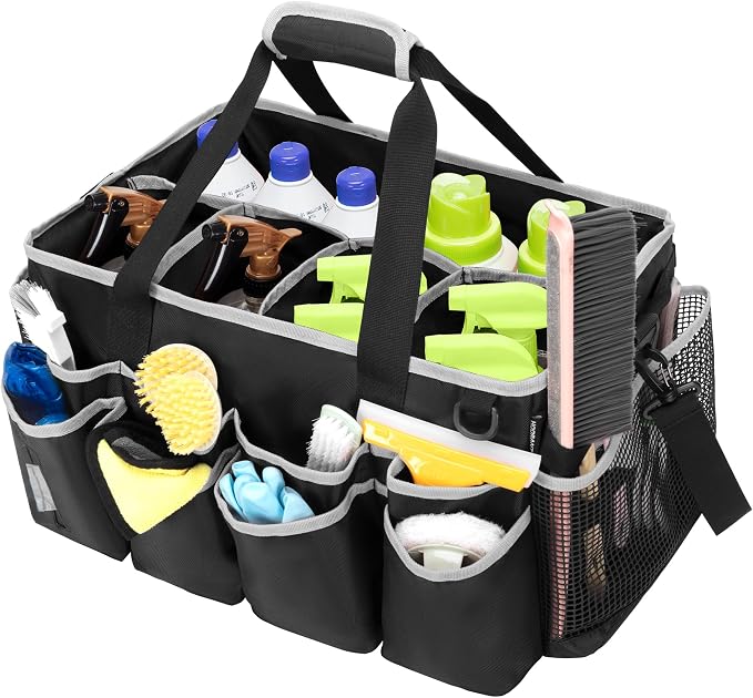 Extra-Large Wearable Cleaning Caddy, Organizer Bag by HODRANT