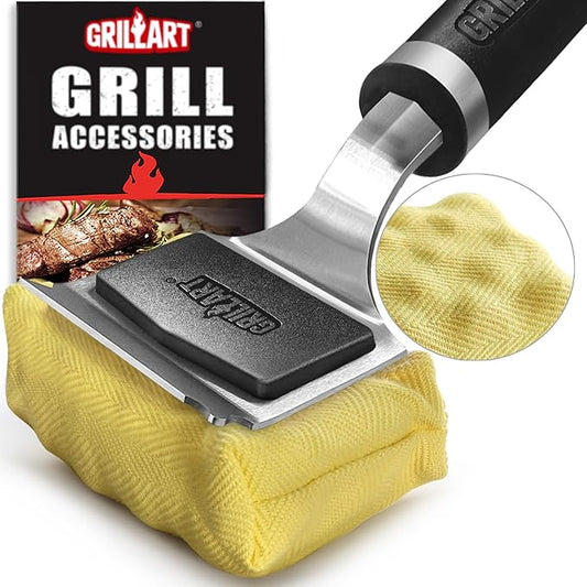 GRILLART Grill Brush Bristle Free Safe Steam Cleaning Tool, Replaceable Head by GRILLART