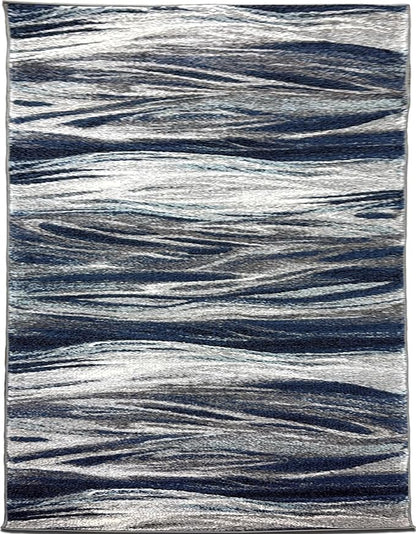 Keen Home Design Area Rugs - 12x15 Non-Shedding, Abstract Rugs for Kitchen, Living Room, Bedroom, Dining Room, Entryway - Size: 12' x 15', Multi